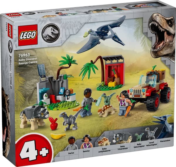 LEGO® Jurassic World Räddningscenter för dinosaurieungar 76963