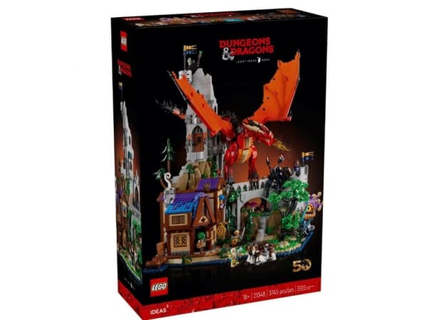 LEGO Ideas 21348 Dungeons &amp; Dragons: Punaisen lohikäärmeen tarina