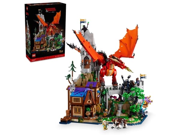 LEGO Ideas 21348 Dungeons &amp; Dragons: Punaisen lohikäärmeen tarina