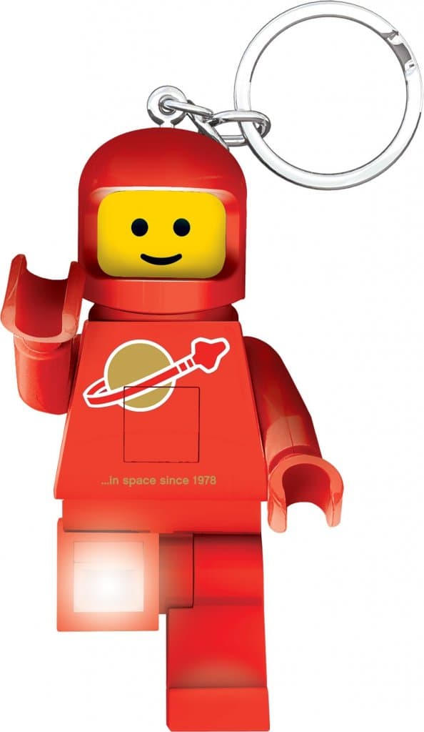 LEGO Nyckelring med lampa Spaceman Röd 4006036-KE10HR