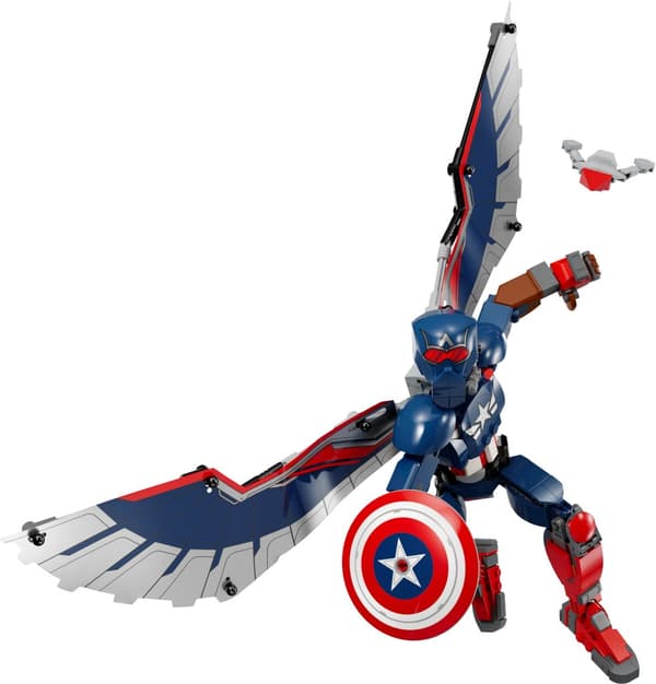 LEGO Super Heroes Byggfigur Nya Captain America 76296