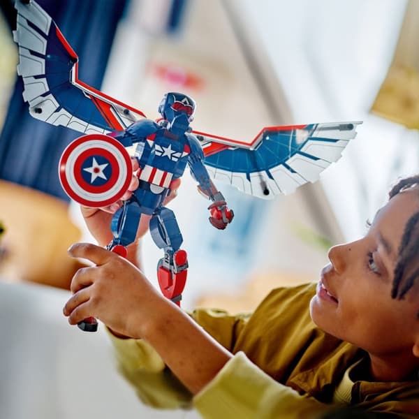 LEGO Super Heroes Byggfigur Nya Captain America 76296