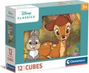 Clementoni ROTERENDE BLOKKER 12EL DISNEY CLM 41196 WB