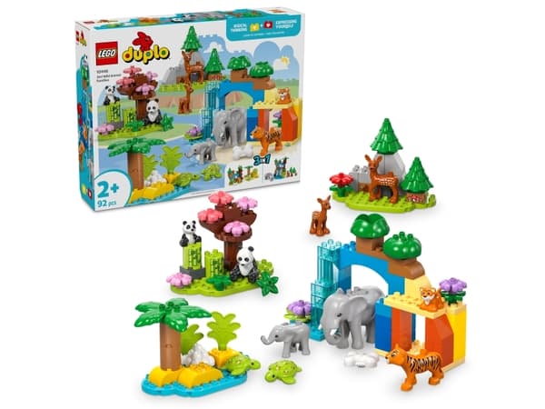 LEGO Duplo 10446 3-i-1 Vilda djurfamiljer