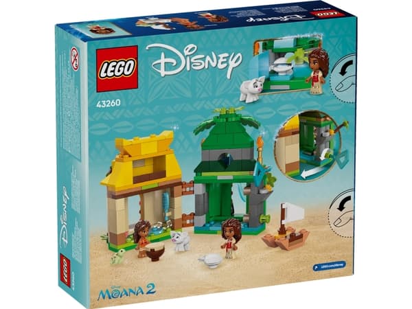LEGO Disney Princess 43260 Lek og moro på Vaianas øy