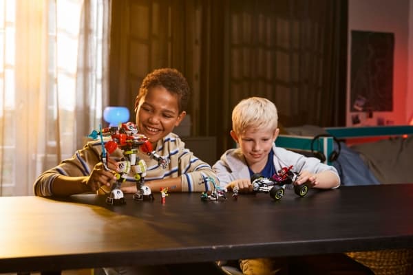 LEGO DREAMZzz 71497 Coopers tiger-mech og Zeros hotrod-bil