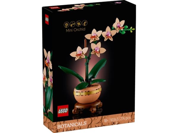 LEGO Botanicals 10343 Miniatyrorkidé