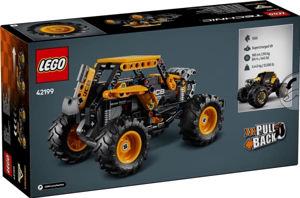 LEGO Technic 42199 Monster Jam™ DIGatron™ med pullback-funksjon