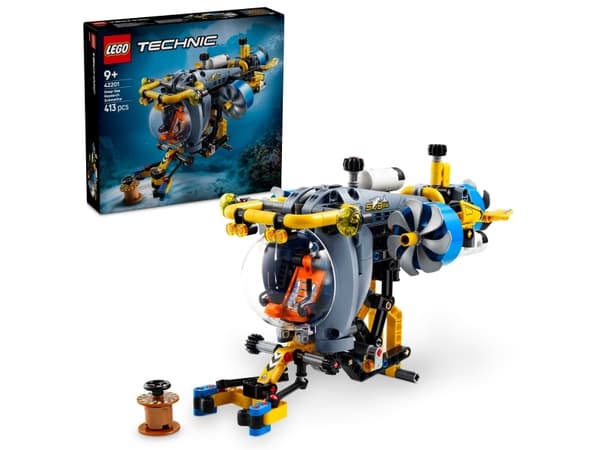 LEGO Technic 42201 Ubåt för djuphavsforskning