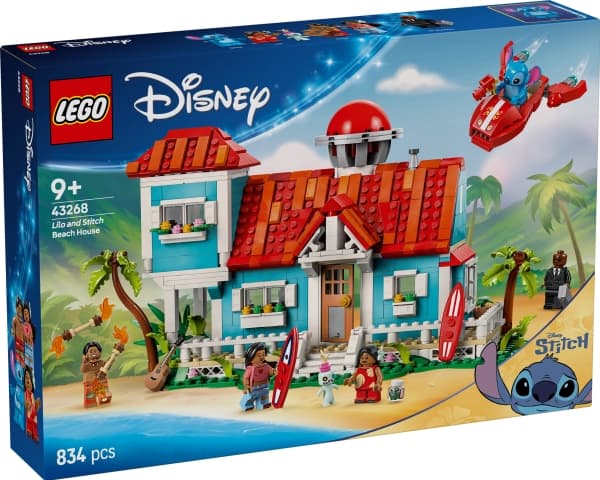 LEGO Disney 43268 Lilo and Stitch Beach House
