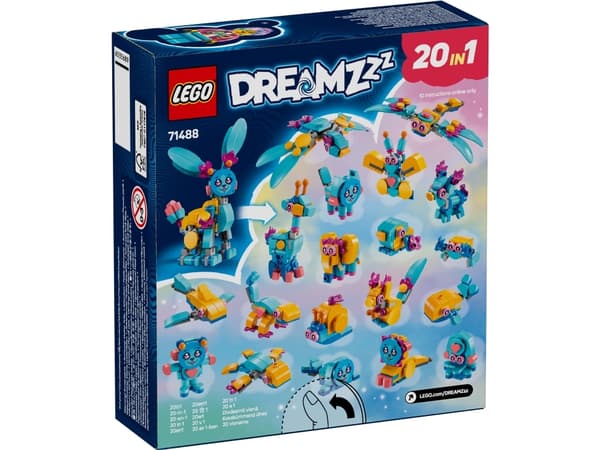 LEGO DREAMZzz 71488 Bunchus kreativa djuräventyr