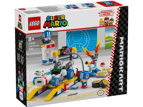 LEGO Super Mario 72035 Mario Kart™ - Rupikonnien autotalli LEGO Super Mario 72035 Mario Kart™ - Rupikonnien autotalli