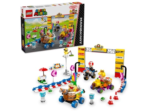 LEGO Super Mario 72036 Mario Kart™ – Baby Peach ja Grand Prix ‑setti