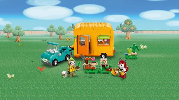 LEGO Animal Crossing 77054 Leif, asuntovaunu ja puutarhakauppa