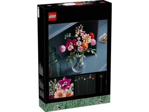 LEGO Botanicals 10342 Vakker bukett med rosa blomster