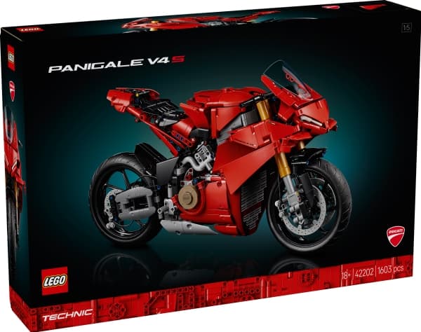 LEGO Technic 42202 Ducati Panigale V4 S motorsykkel