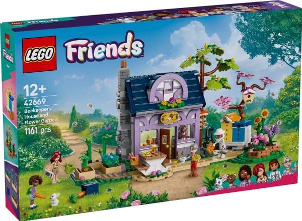 LEGO Friends 42669 Mehiläishoitajien talo ja kukkiva puutarha
