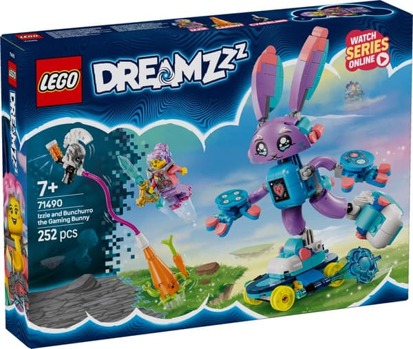 LEGO DREAMZzz 71490 Izzie og gaming-kaninen Bunchurro