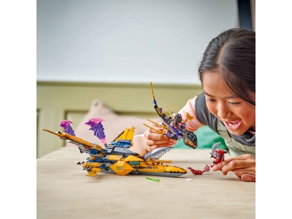 LEGO Ninjago 71833 Rasin ja Arinin supermyrskysuihkukone