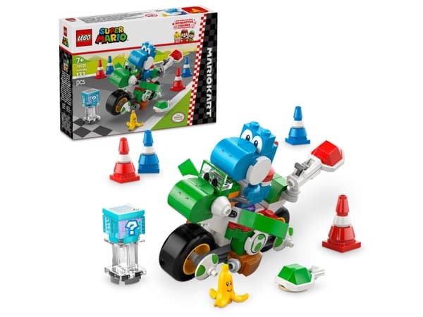 LEGO Super Mario 72031 Mario Kart™ - Yoshi-pyörä LEGO Super Mario 72031 Mario Kart™ - Yoshi-pyörä
