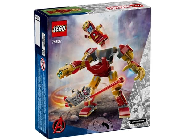LEGO Super Heroes 76307 Iron Man ‑robotti vastaan Ultron