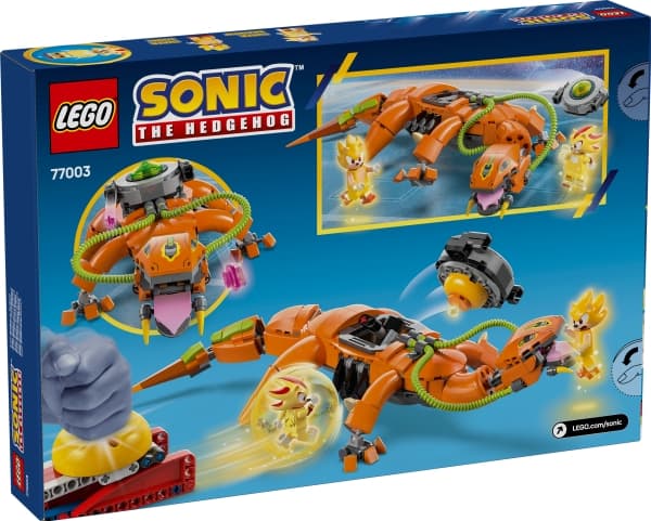 LEGO Sonic 77003 Super Shadow mot Biolizard