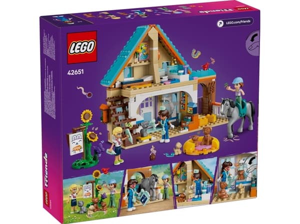 LEGO Friends 42651 Hevos‑ ja lemmikkisairaala