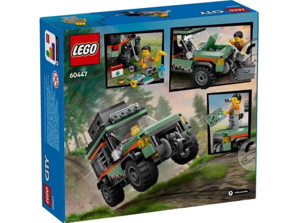 LEGO City 60447 Nelivetoinen vuoristomaastoauto