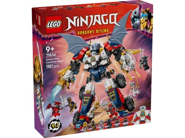 LEGO Ninjago 71834 Zanes ultra-kombinasjonsrobot