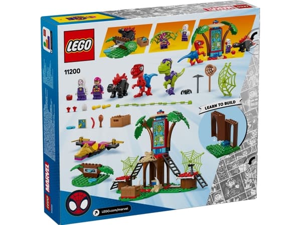 LEGO Spidey 11200 Hämähäkki ja Gobby taistelevat päämajassa