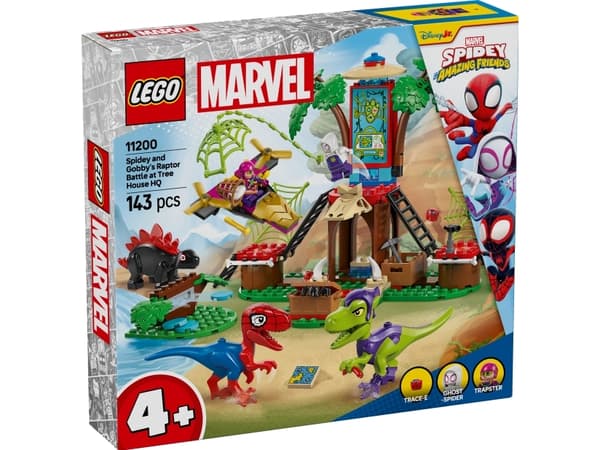 LEGO Spidey 11200 Hämähäkki ja Gobby taistelevat päämajassa