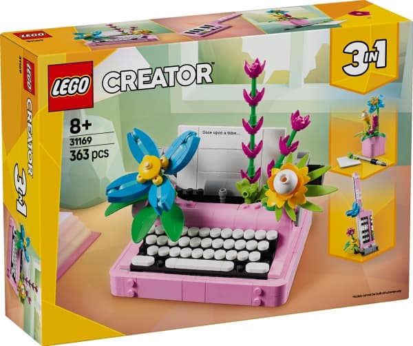 LEGO Creator 31169 Kirjoituskone ja kukat