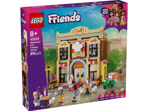 LEGO Friends 42655 Ravintola-alan oppilaitos