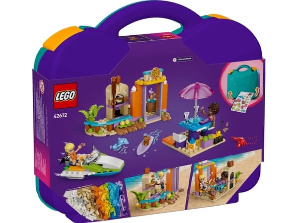 LEGO Friends 42672 Kreativ reise- og strandkoffert