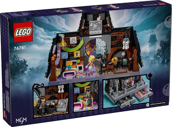 Wednesday & Enids Korridorsrum LEGO® Wednesday (76781)