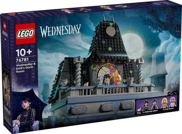 LEGO® Wednesday & Enids korridorsrum 76781