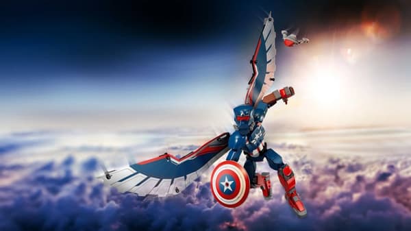 LEGO® Marvel  Byggfigur Nya Captain America 76296