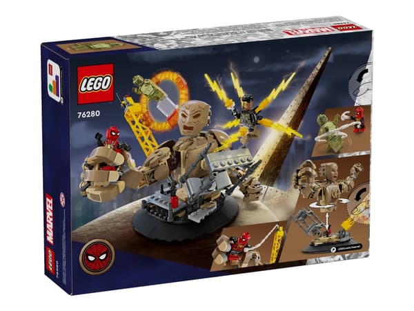 LEGO Super Heroes 76280 Spider-Man vastaan Sandman:  Viimeinen taistelu