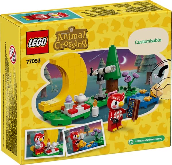 LEGO® Animal Crossing™ Stjärnskådning med Celeste 77053