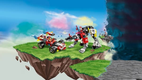 LEGO® DREAMZzz™ Coopers tigerrobot och Zeros hot rod-bil 71497