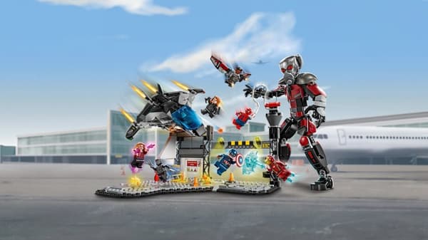 LEGO® Marvel Captain America: Civil War actionstrid 76314