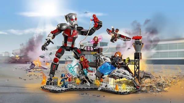 LEGO® Marvel Captain America: Civil War actionstrid 76314