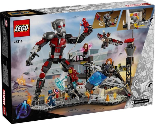 LEGO® Marvel Captain America: Civil War actionstrid 76314