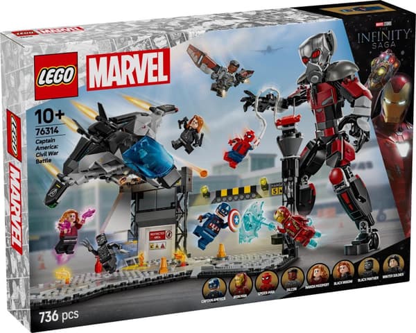 LEGO® Marvel Captain America: Civil War actionstrid 76314