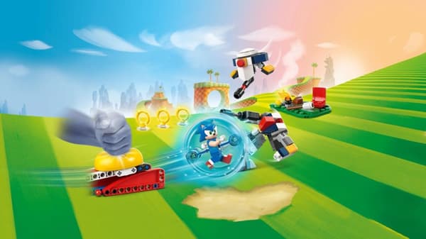 LEGO® Sonic the Hedgehog™ Sonics lägereldsstrid 77001