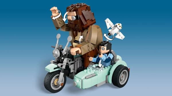 LEGO® Harry Potter™ Hagrids och Harrys motorcykeltur 76443