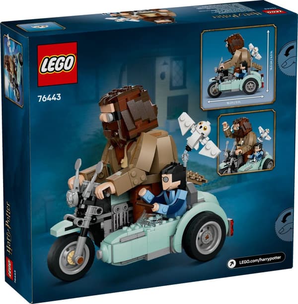 LEGO® Harry Potter™ Hagrids och Harrys motorcykeltur 76443