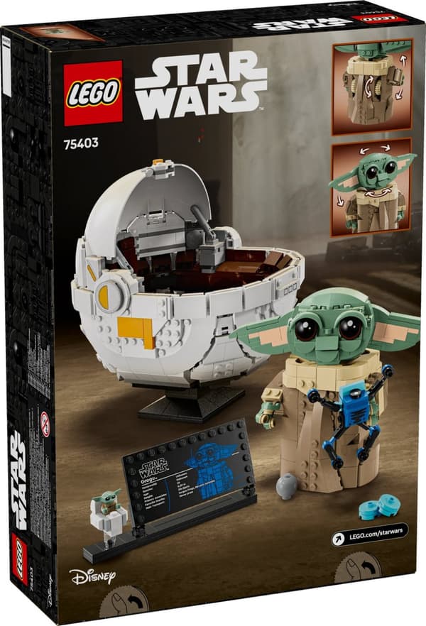 LEGO® Star Wars™ Grogu™ with Hover Pram 75403