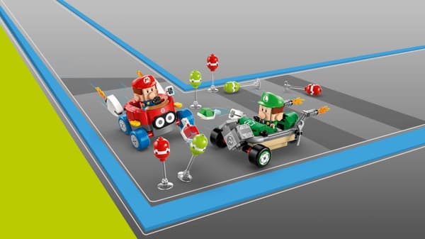 LEGO® Super Mario™ Mario Kart™ – Baby Mario mot Baby Luigi 72034