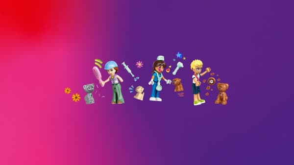 LEGO® Friends Veterinärklinik för hästar och husdjur 42651